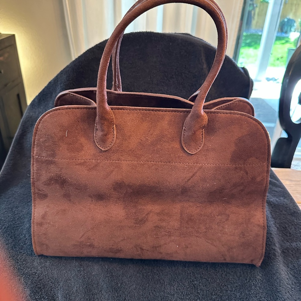 Brown Suede Women's Bag